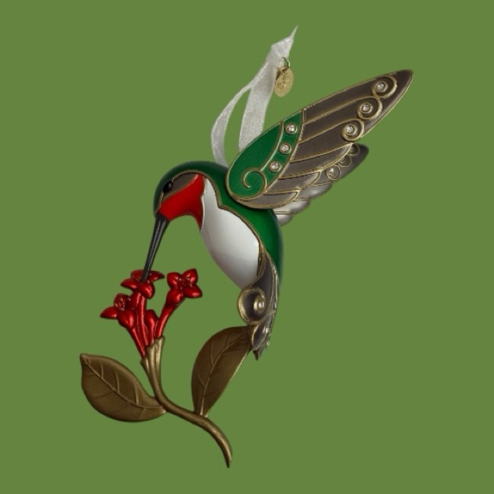 Hallmark Keepsake Ornament Dazzling Hummingbird 2016 Christmas